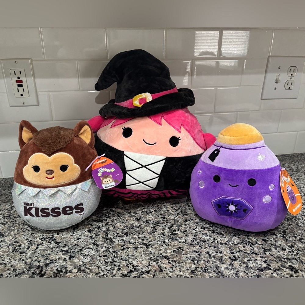 Squishmallows Halloween Plush Trio